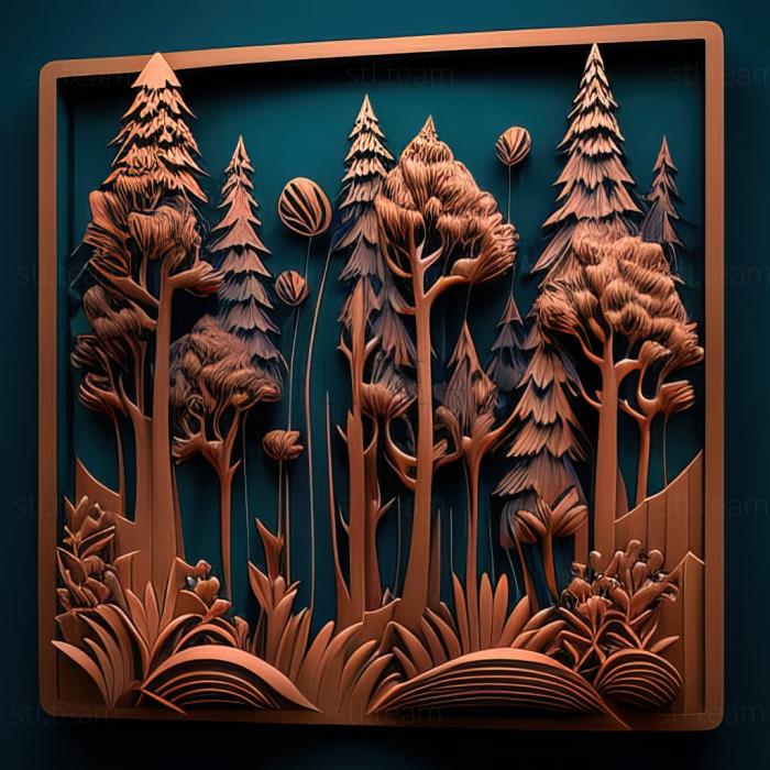 3D модель Ст ліс (STL)